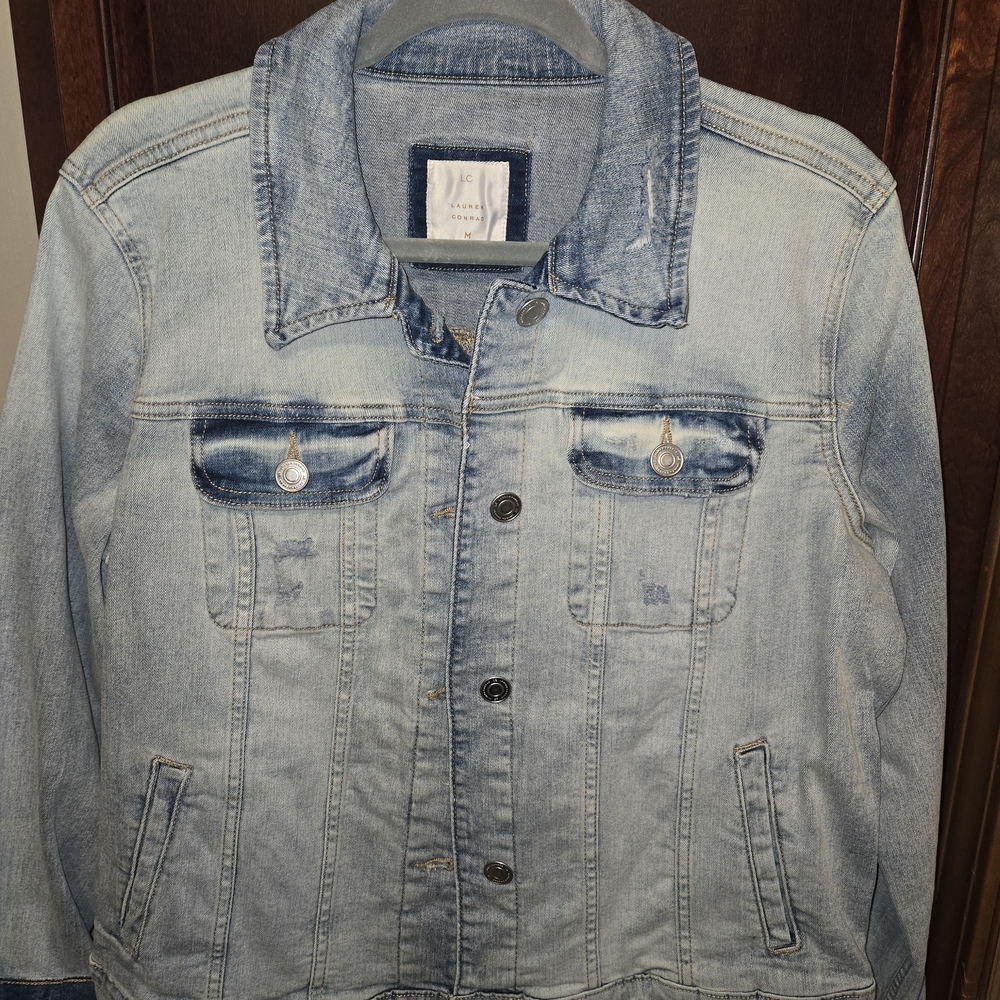 Lauren Conrad Light Blue Denim Jacket